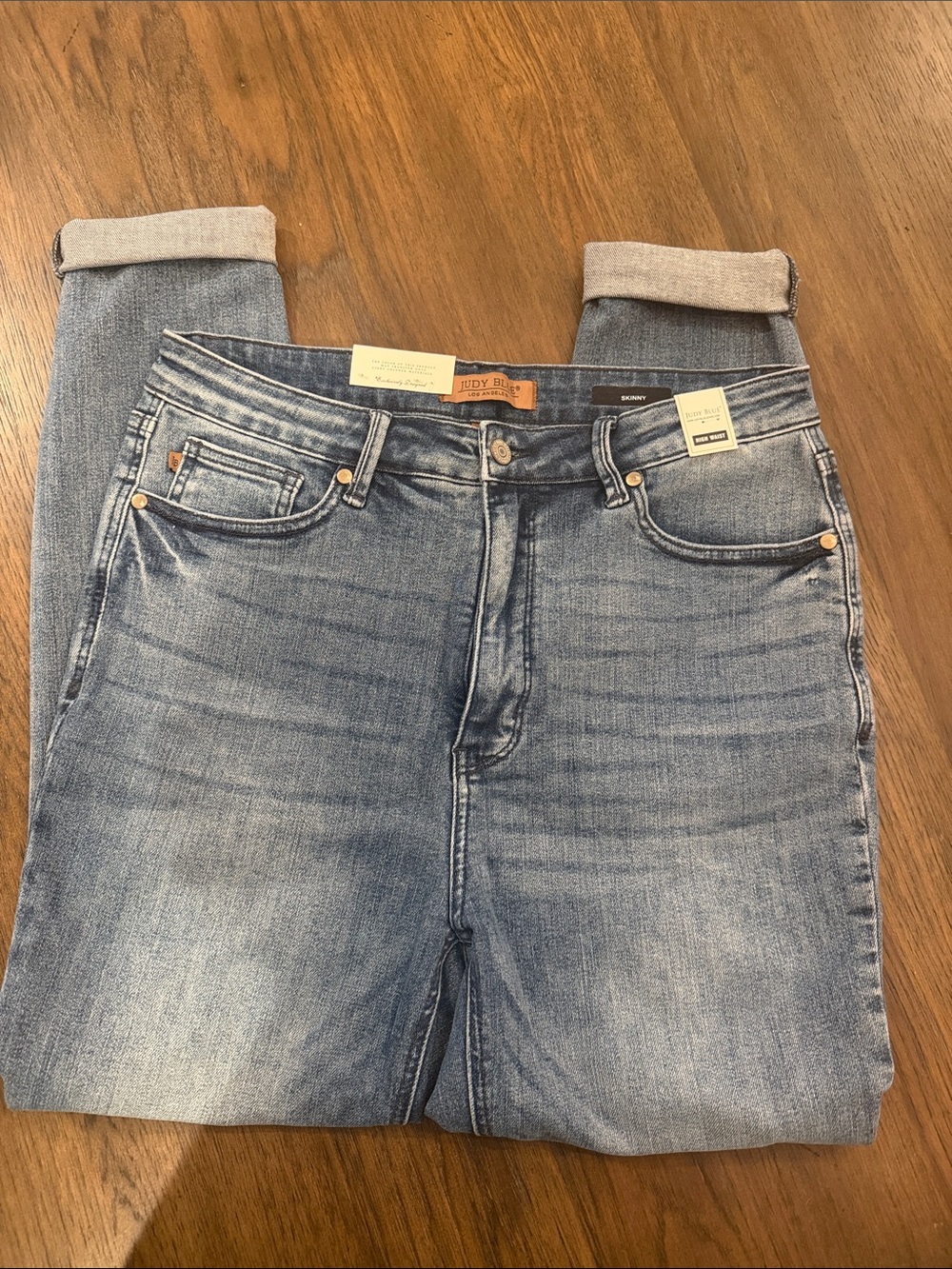 Judy Blue High Waist Non Distressed Skinny Jean NWT 13/31